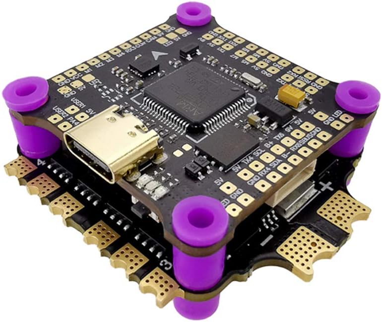 RFElettronicaHAKRC F722 Stack 45A F7 3-6S Flight Controller Betaflight_4.1.0_MATEK722se with BLHeliSuite ESC for RC FPV Racing Drone