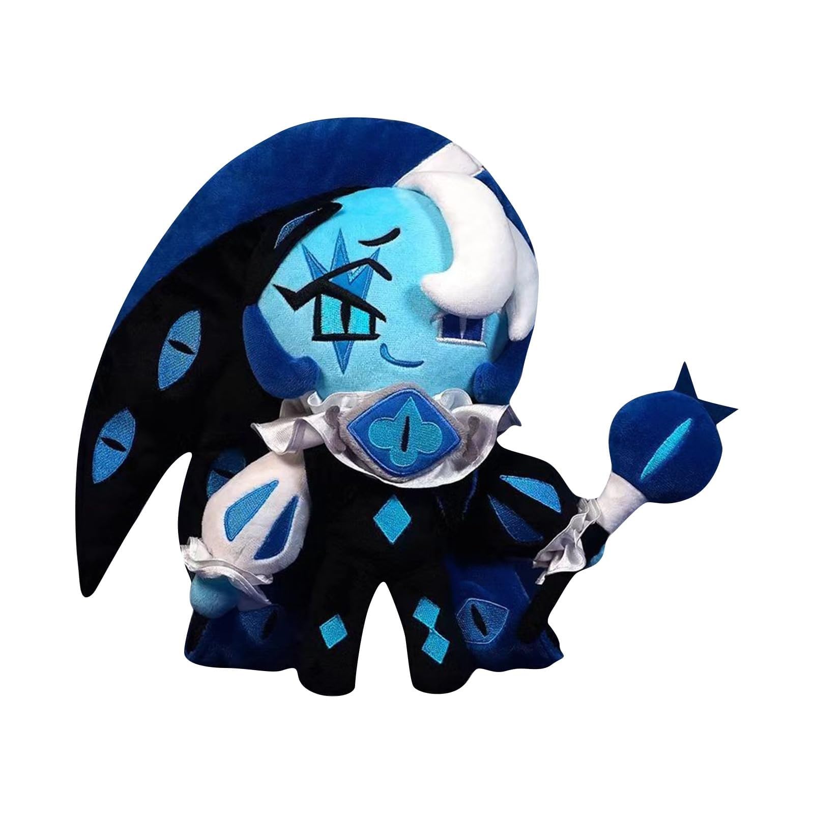 RDCIRP Shadow Milk Cookie Plush, Cookie Run Kingdom Plush Toy for Game Fans Children and Adults Halloween Christmas Birthday Choice for Boys Girls Home Decor
