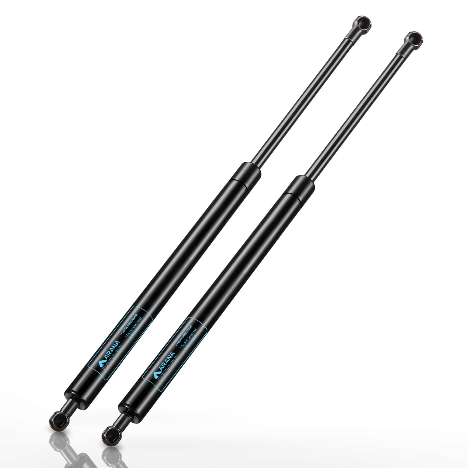 Amazon.com: ARANA Gas Struts 28 inch 200 Pound with 10MM Ball
