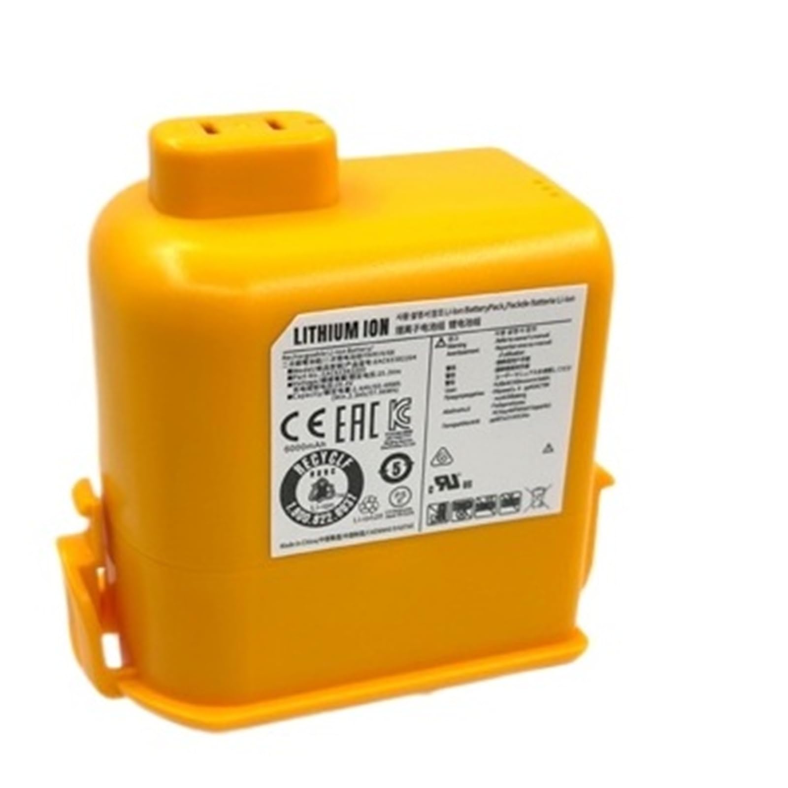 Batteria Agli Ioni Di Litio for Aspirapolvere Senza Fili, Compatibile Con LG, Cordzero A9 A9+ EAC63382204(4000mAh 1pcs)