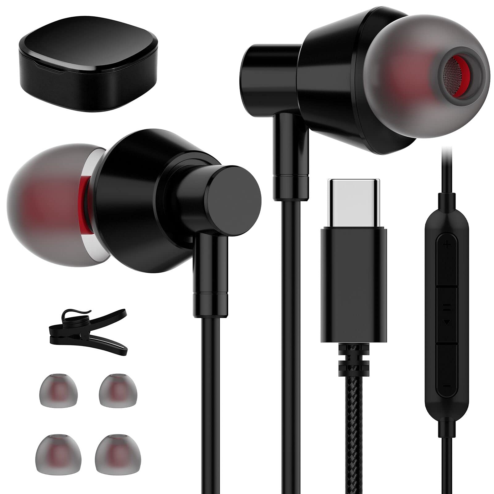 Type C Headphones For S20fe Ear Samsung Galaxy S20 Remote Control