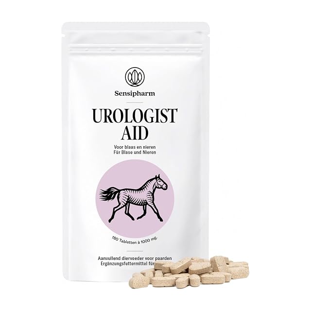 Sensipharm® Urologist Aid Caballo - Vías Urinarias y Riñones - 180 Comp