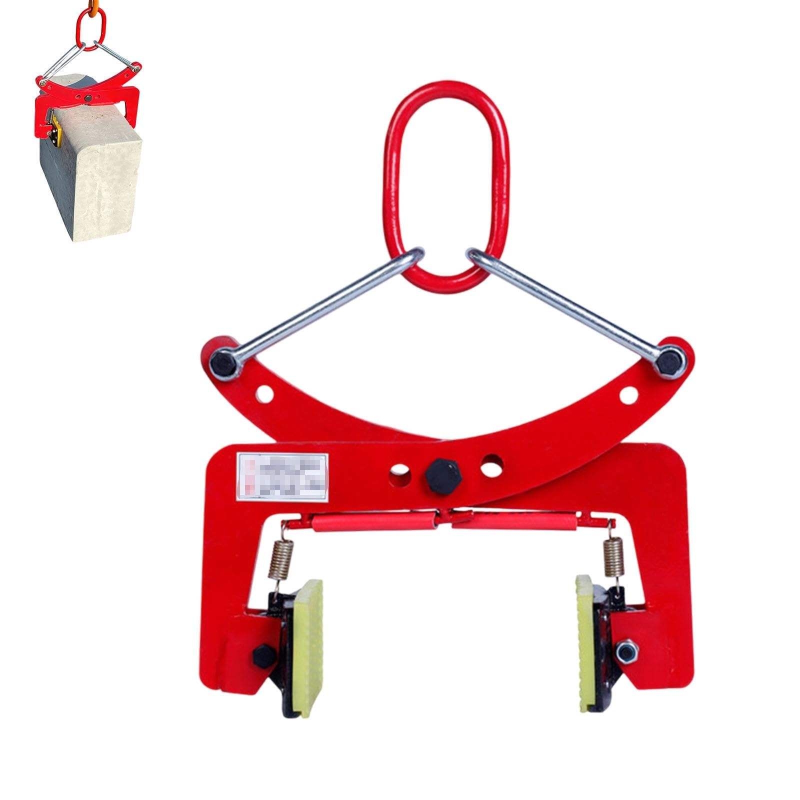 Pinza de elevación para piedra, capacidad de 716 libras (325 kg)
