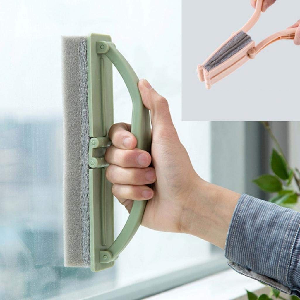 JKMD Polyvinyl Chloride Folding Flexible Sponge Brush Glass Brush Folding Multi-Purpose Cleaning Brush Handle Window Table Cleaning Cleaner Tool (Multicolor)(Pack of 1) (B0DF2WJTRK) Amazon Price History, Amazon Price Tracker