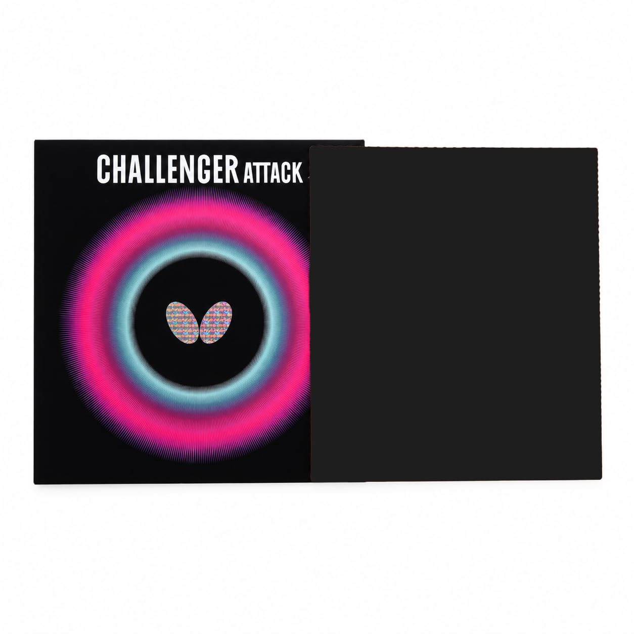 Butterfly Challenger Attack Short Pips Table Tennis Rubber Black | ITTF Approved Pimple-Out Offensive Rubber | High Control & Fast Counter Attack | Made in Japan-image-12