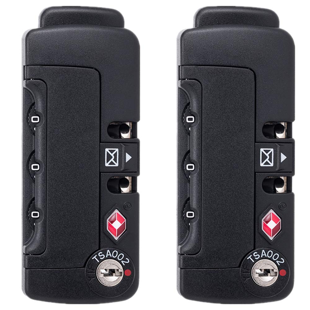 Set di una coppia lucchetti sicurezza con password tipo S009#