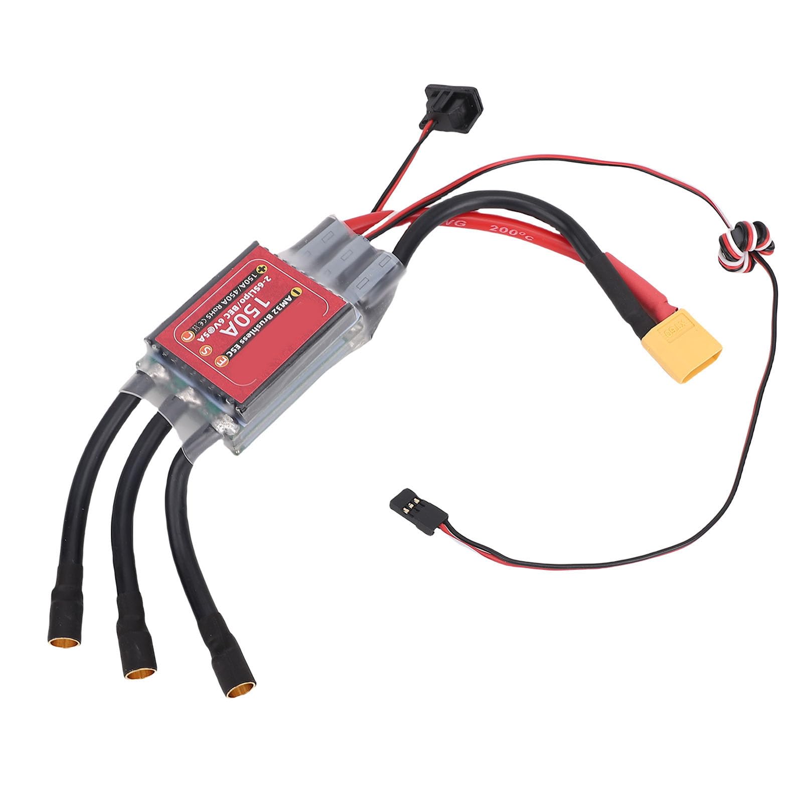 GOWENIC 2-6S LiPo 150A ESC do RC Samochód Łódź Ciężarówka