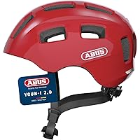ABUS Youn-I 2.0 Casco per Ragazzi - Casco da Bicicletta con Luce per Bambini