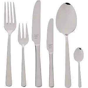 ZWILLING Nova - Set de Cubiertos de Mesa, 42 Piezas, Acero Inoxidable, 35 x 25 x 10 cm (El Embalaje Puede Variar)