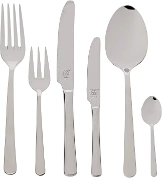 ZWILLING Nova Cutlery Set of Table 42 Pieces, Silver, 35 x 25 x 10 cm