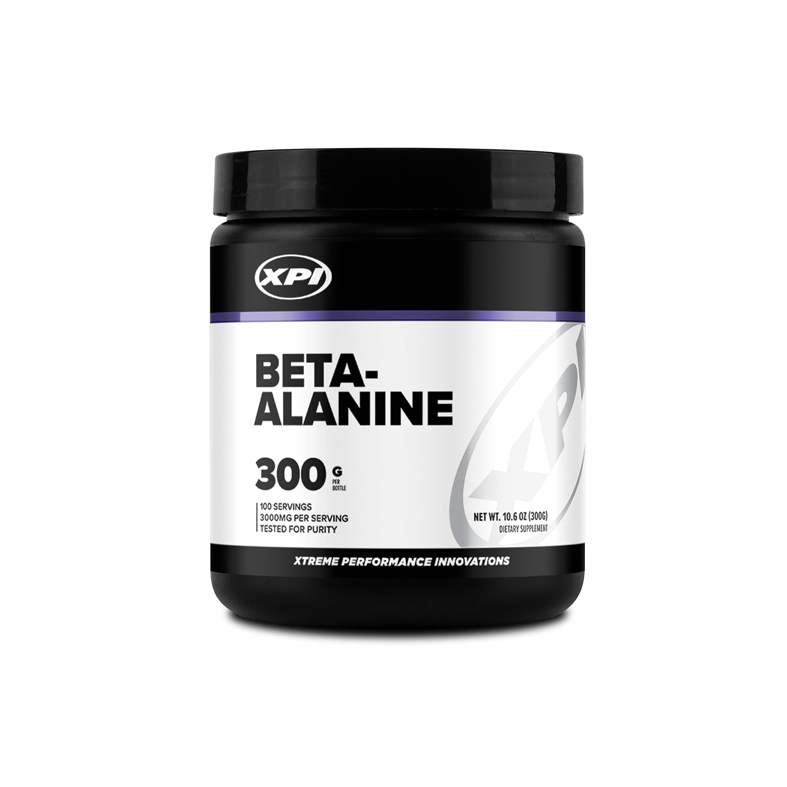 XPI Beta Alanine Powder 300 Grams, 100 Servings - Non-GMO