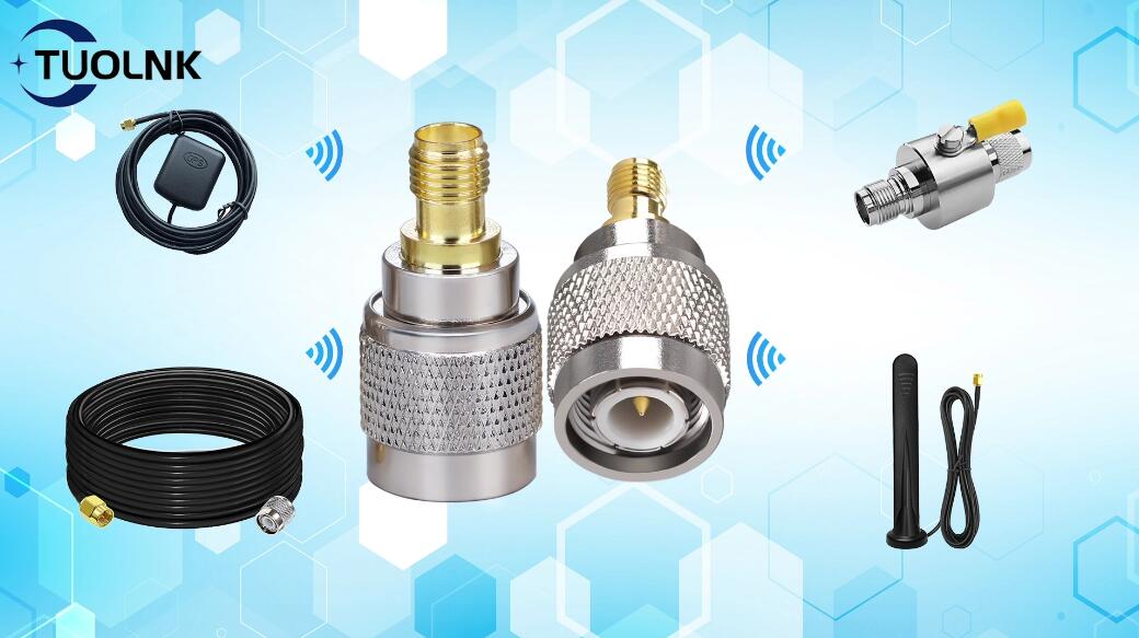 Adattatore Coassiale SMA F Adattatori RF SMA Maschio A F Femmina - Confezione Da 10 Pezzi, Connettori Coassiali Dritti Connettori Per Segnale Video - Foto 11