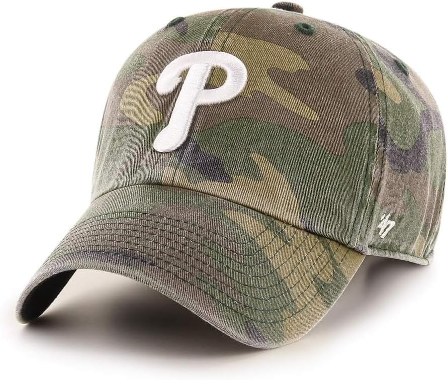 47 MLB Camouflaged Clean Up Adjustable Hat