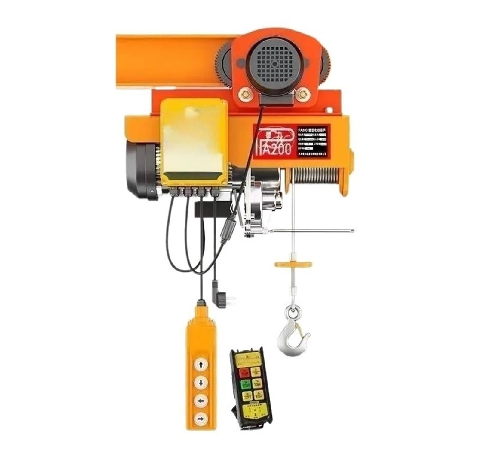 Elektrische Winden Elektrischer Hebezeug Hebezeug 220 V Laufkrane Heim-Minikran Multifunktionaler Elektrokran Mini-Elektrohebemaschine