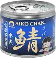 美味しい鯖 伊藤食品 AIKO CHAN 鯖 水煮 6号缶 190g×24個入 あいこちゃんプレミアム'鯖水煮 食塩不使用 190g×24缶. | 伊藤