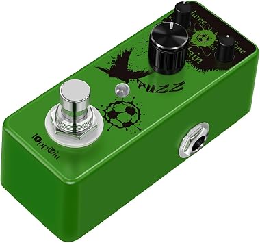 Guitar Pedal, Analog Effect Pedals Premium Faz, Dumbled Overdrive & Acoustic Guitar Simulator - Versatile Tone for Rock, Blue, Fork Faz