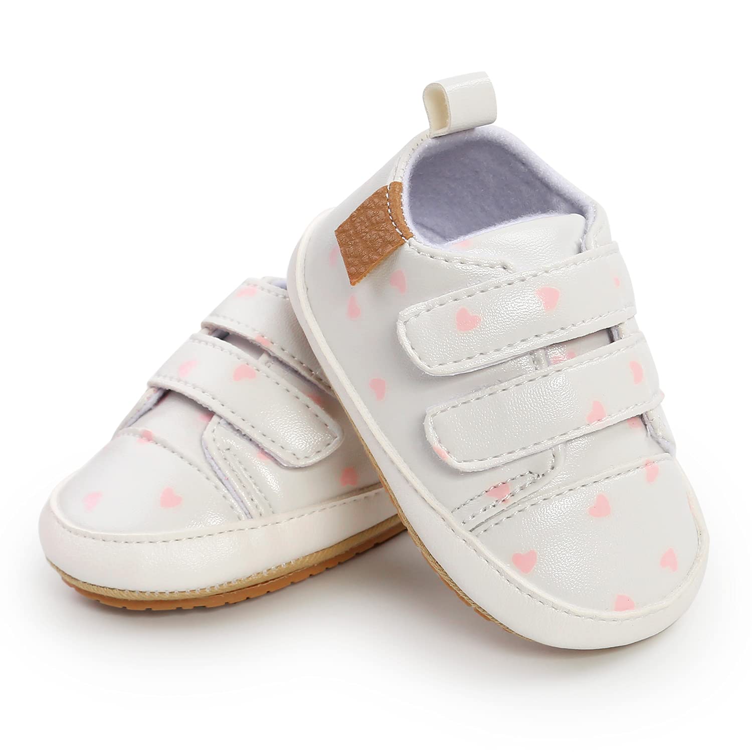 RVROVIC Neonati Ragazze Sneakers Antiscivolo Oxford Mocassino Appartamenti Infantile Bambino PU Pelle Suola Morbida Scarpe Del Bambino
