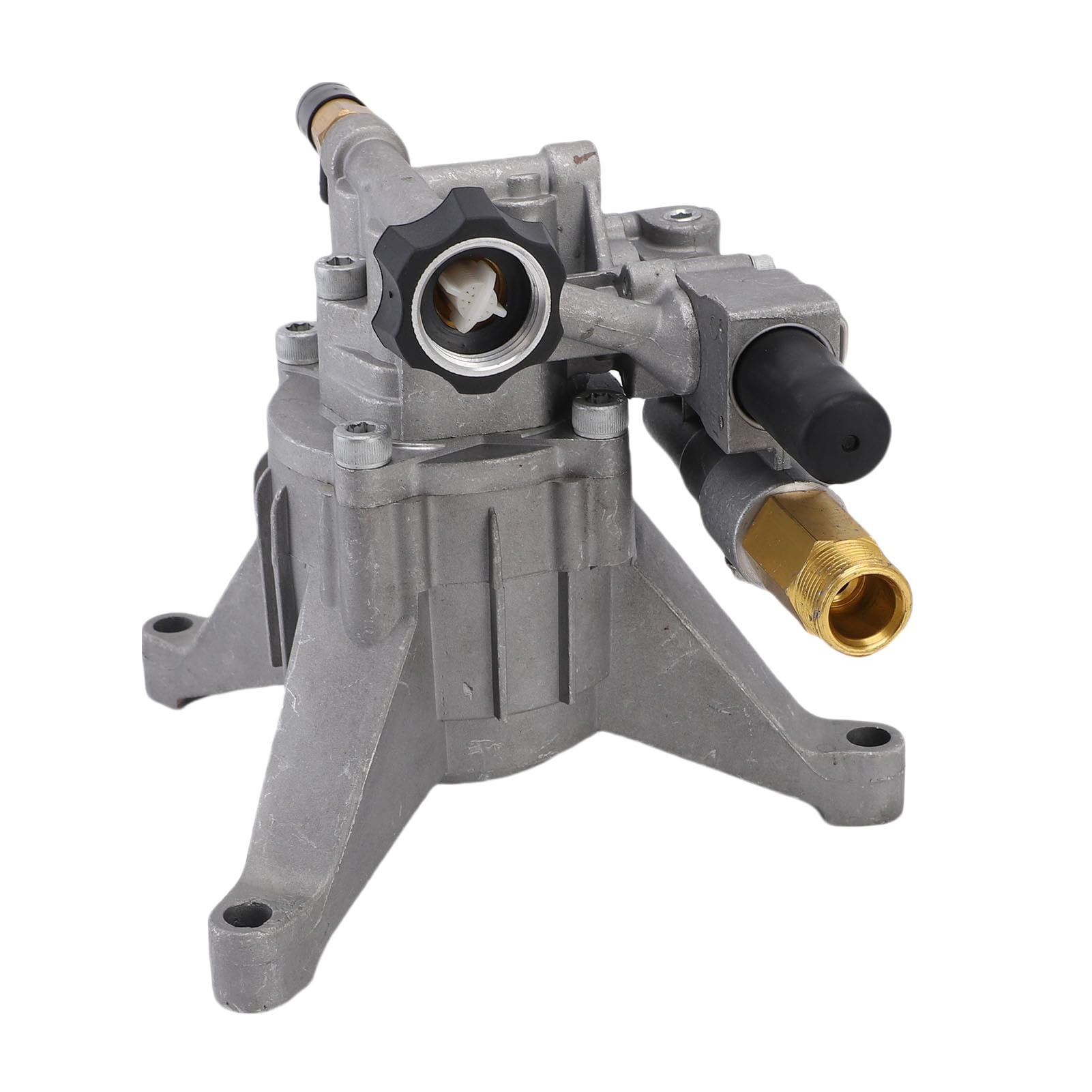 Hyuduo 3400 PSI 2,5 Gpm 3/4 Pompe à Lave-glace D'entrée 7/8 Arbre Vertical Système d'étanchéité Double Performance pré-lubrifié pour les Rondelles de Gaz avec 5 Buses et