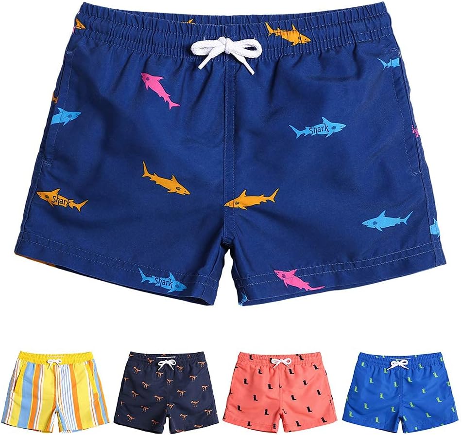 Boys Swim Trunks Toddler Swim Shorts Little Boys Bathing Suit Swimsuit Toddler Boy Swimwear