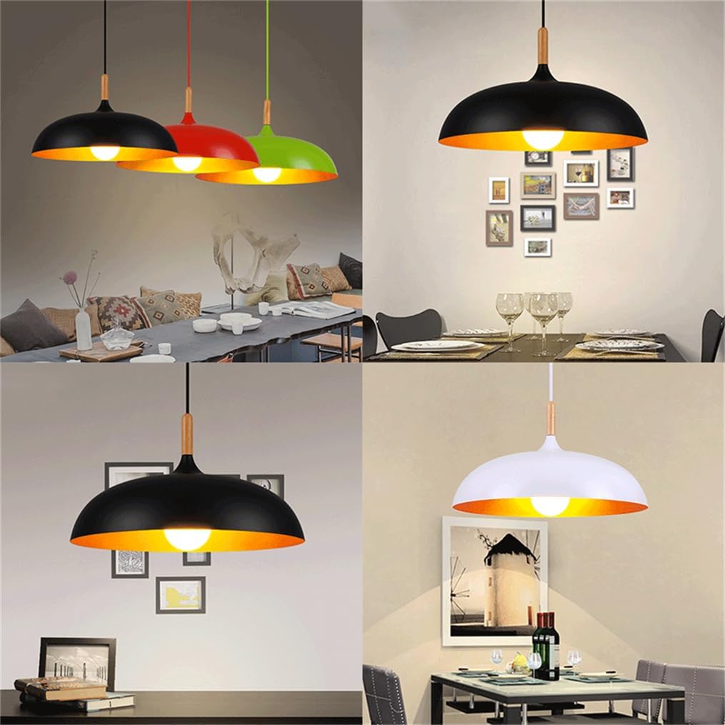 Creative Classic Light Fixture 1 Lightaron Loft Hanging Lamp Metal Aluminum Shade Kitchen Island Ceiling Lights American Industrial Bedroom Dining Room Corridor/K