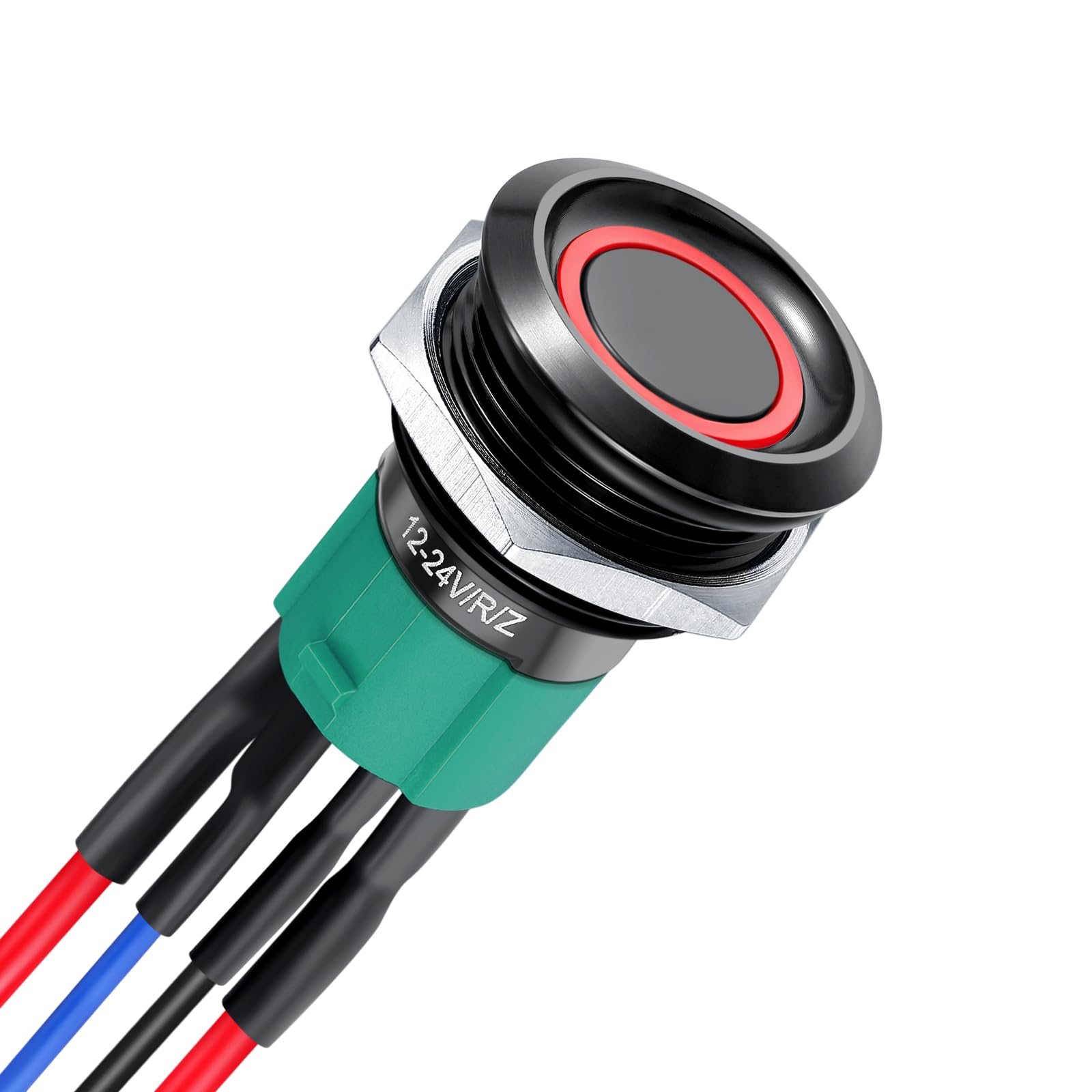 12mm Power Push Button Switch Wasserdichte Metall