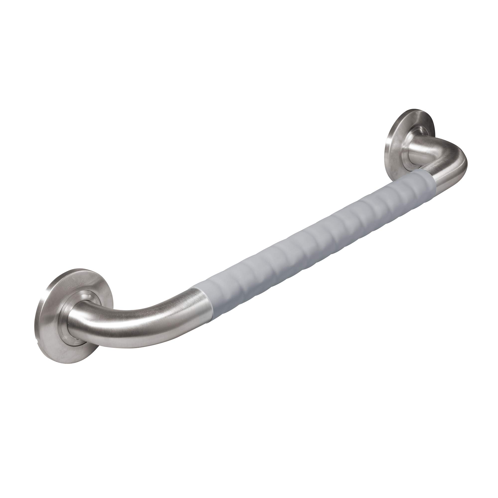 PULSE ShowerSpas 4005-SSB ErgoSafetyBar, ADA Compliant Stainless Steel Grab Bar, Brushed Stainless
