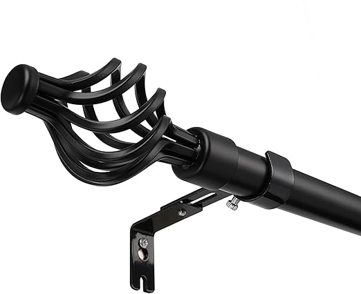 Amazon.com: Curtain Rods for Windows 48 to 84 Inch,Heavy Duty Curtain