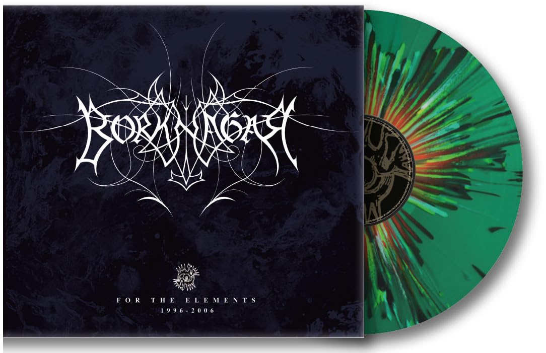 BORKNAGAR - For The Elements: 1996-2006 - GREEN SPLATTERED VINYL 2XLP