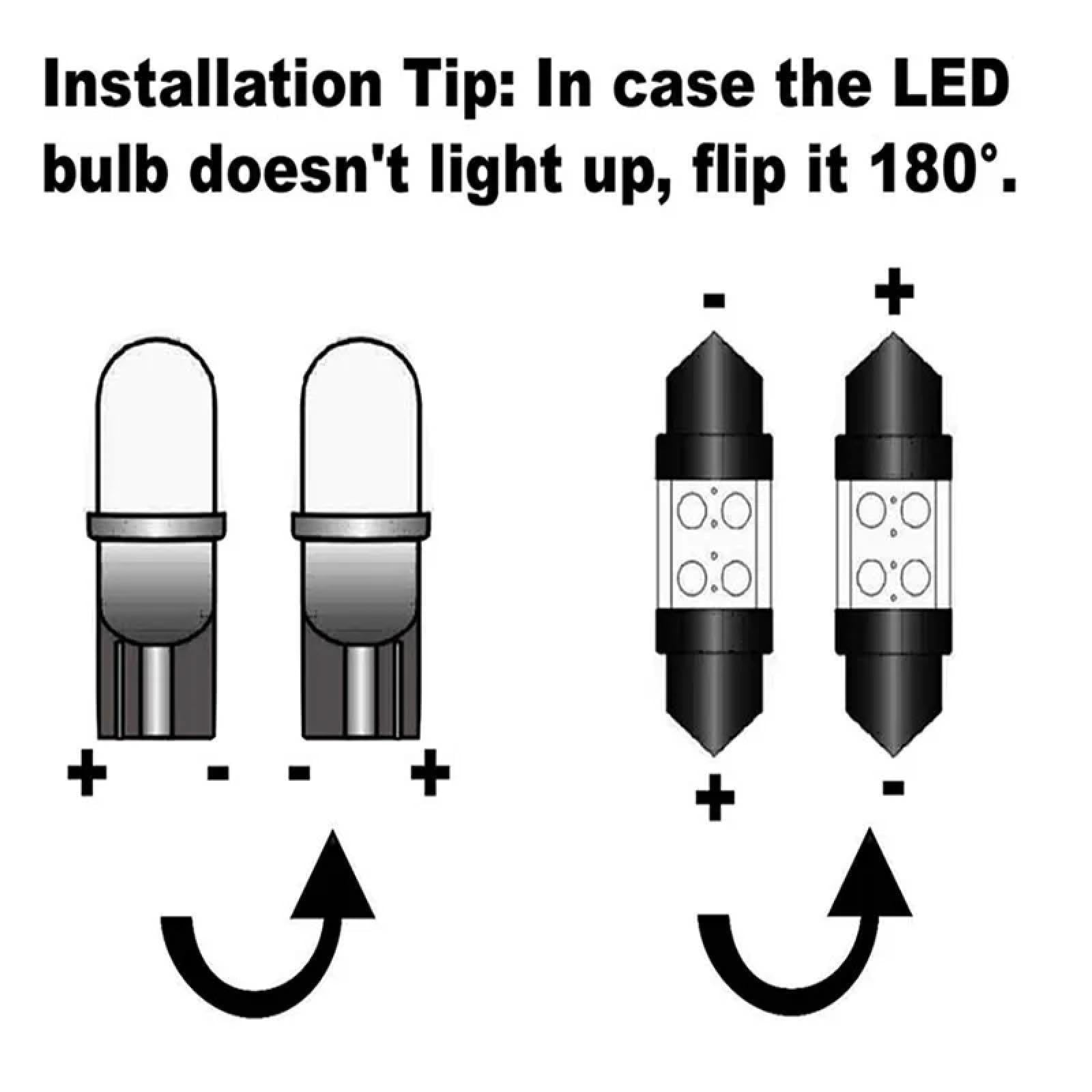 Kit Completo de luz de Lectura de Mapa de cúpula Interior de Bombilla LED para automóvil, para Volvo V40 V50 V60 V70 V90 Lámpara de cortesía Canbus V70 (2008-2016) 16PC