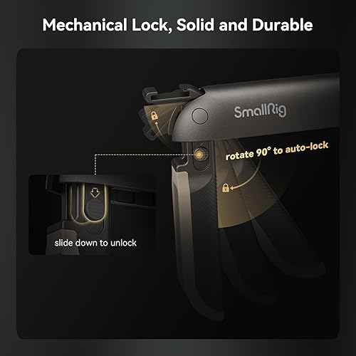 Miniatura 4 de SmallRig Jaula universal plegable P20 para teléfono, plataforma de video para teléfono inteligente, estabilizador de caja de vlogging para