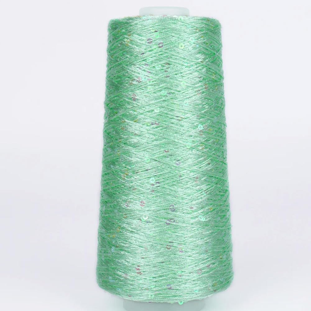 500G Glitter Fancy Yarn Sequin Hand Crochet Thread Knitting Clothes Needleworkyarn with Sequins Knitting Yarn Needlework Sequins