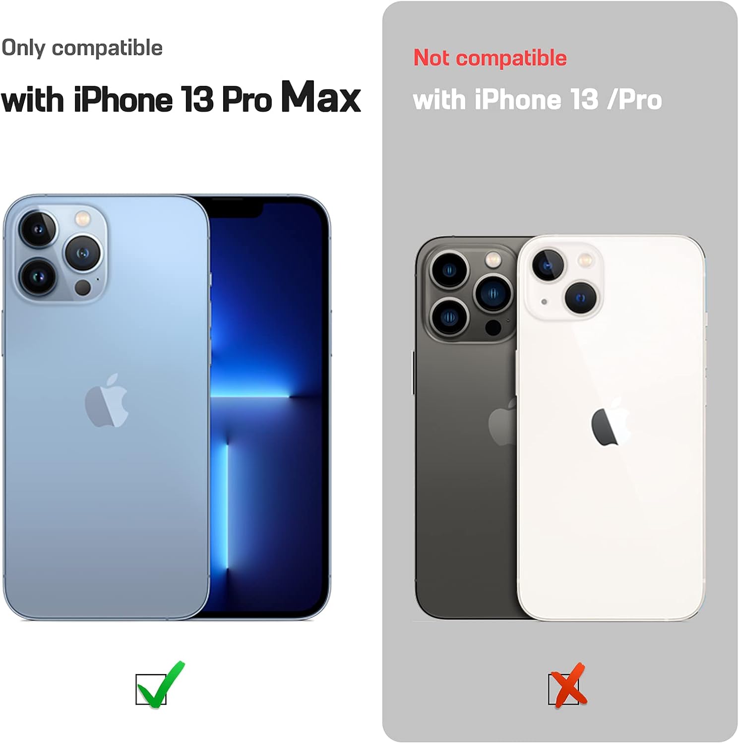 LOHASIC Case Compatible with iPhone 13 Pro Max 6.7inch 2021, Matte PU Leather Luxury Elegant Business Flexible Anti-Slip Grip Full Cases Compatible with iPhone 13Pro Max(2021) 6.7"- Brown - Image 2