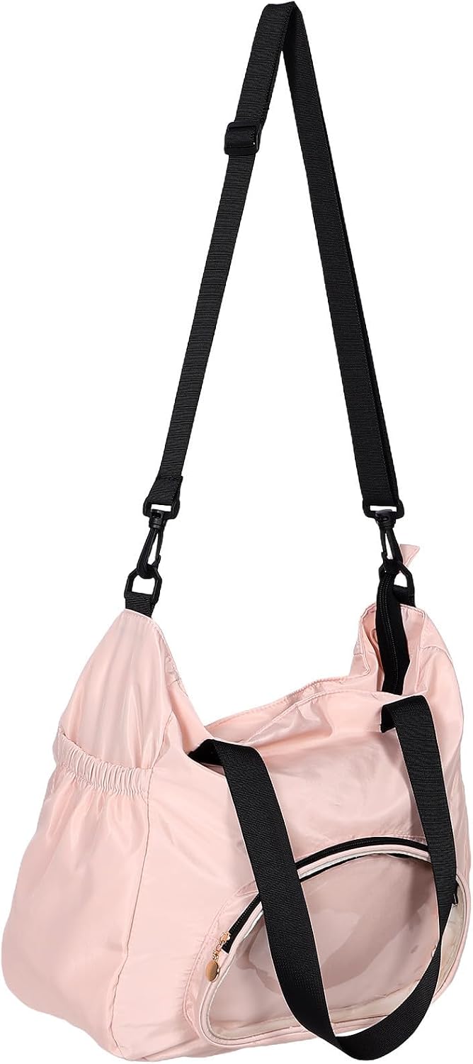 YARNOW Multifunctional Parent-friendly Diaper Messenger Bag Crossbody with Polyester Material and Stylish Large Capacity Design for Shopping and Work, Portable Foldable Shoulder Bag