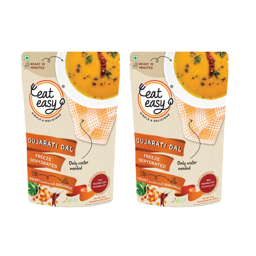 See full amazon price history chart for Eat Easy Ready To Eat Gujarati Dal, 55gm of 1 Pack, Instant Food, Indian Meal, Travel Food, No Preservatives, No Added Artificial Colours & Flavours, Just Add Water and Cook (Pack of 2) Eat Easy Ready To Eat Gujarati Dal, 55gm of 1 Pack, Instant Food, Indian Meal, Travel Food, No Preservatives, No Added Artificial Colours & Flavours, Just Add Water and Cook (Pack of 2) (B0BVR6MWSR) Amazon Price History, Amazon Price Tracker