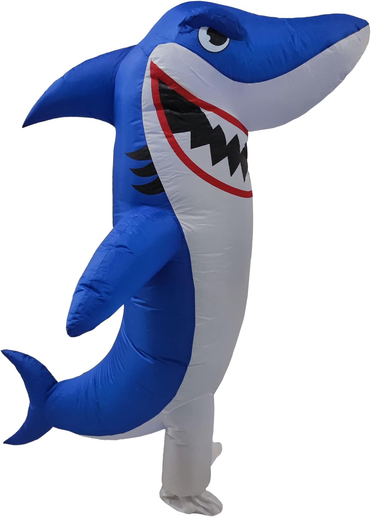 LUVSHINE Inflatable Shark Costume, Giant Inflatable Costume for Birthday, Halloween, Event