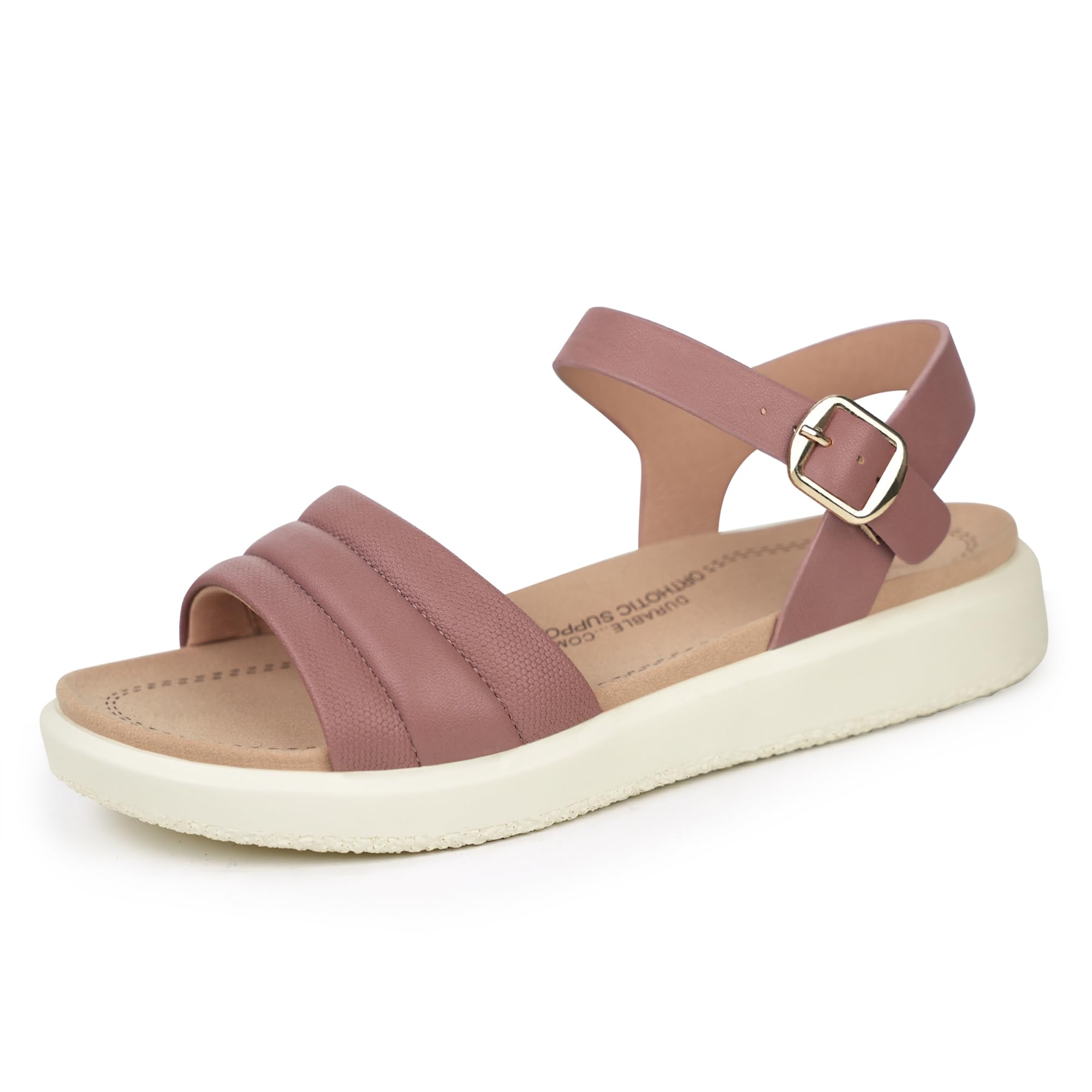 ORTOREX Women's Arch Support Orthopedic Walking Sandals - Comfortable Sandals