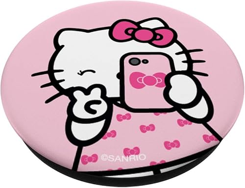 Miniatura 2 de Hello Kitty Selfie PopSockets PopGrip agarre intercambiable para teléfonos y tabletas