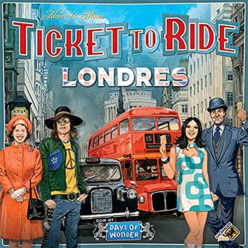 Jogo de tabuleiro | Ticket to Ride: Londres (Base) | Galápagos
