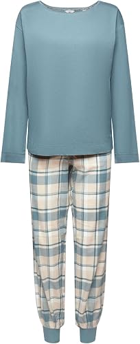ESPRIT 103ER1Y325 Pantalone del Pigiama, Teal Blue 3, XXL Donna
