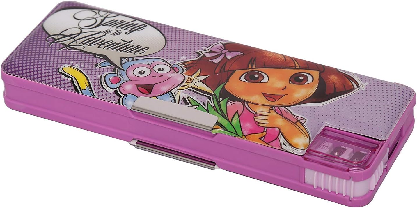 HMI Nickelodeon HMIIDSPC 304-DR Dora Multifunctional Pencil Box Set (Multicolor)