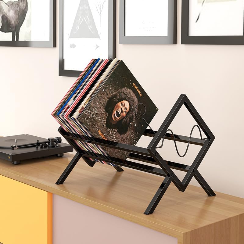 CD Holder Record storage rack detachable desktop CD display book magazine