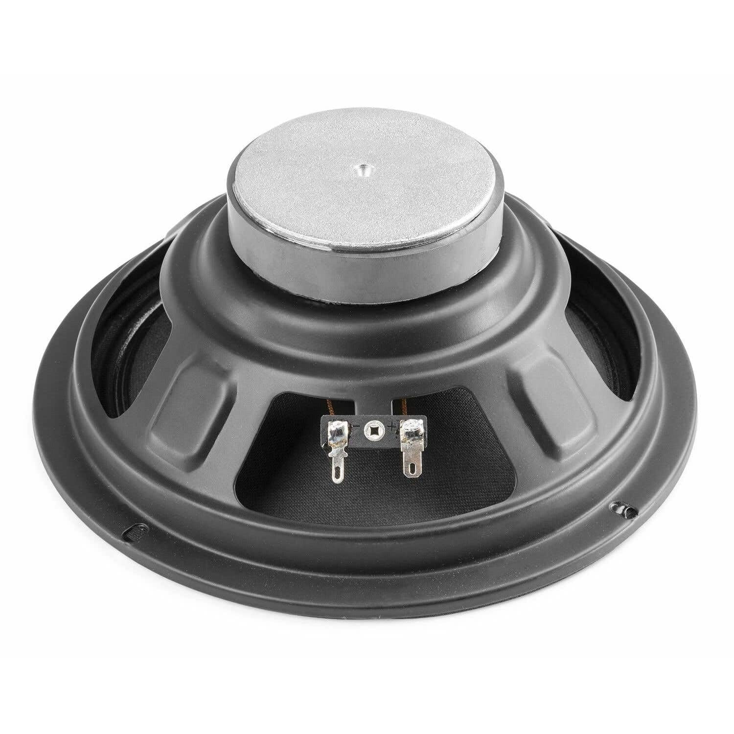 Vonyx/Skytec SPSL8 woofer de 8″ 8Ω, 400W (200W RMS) – Altavoz de Recambio con imán ventilado, suspensión rígida, terminales Spade, Montaje estándar para PA y Bricolaje