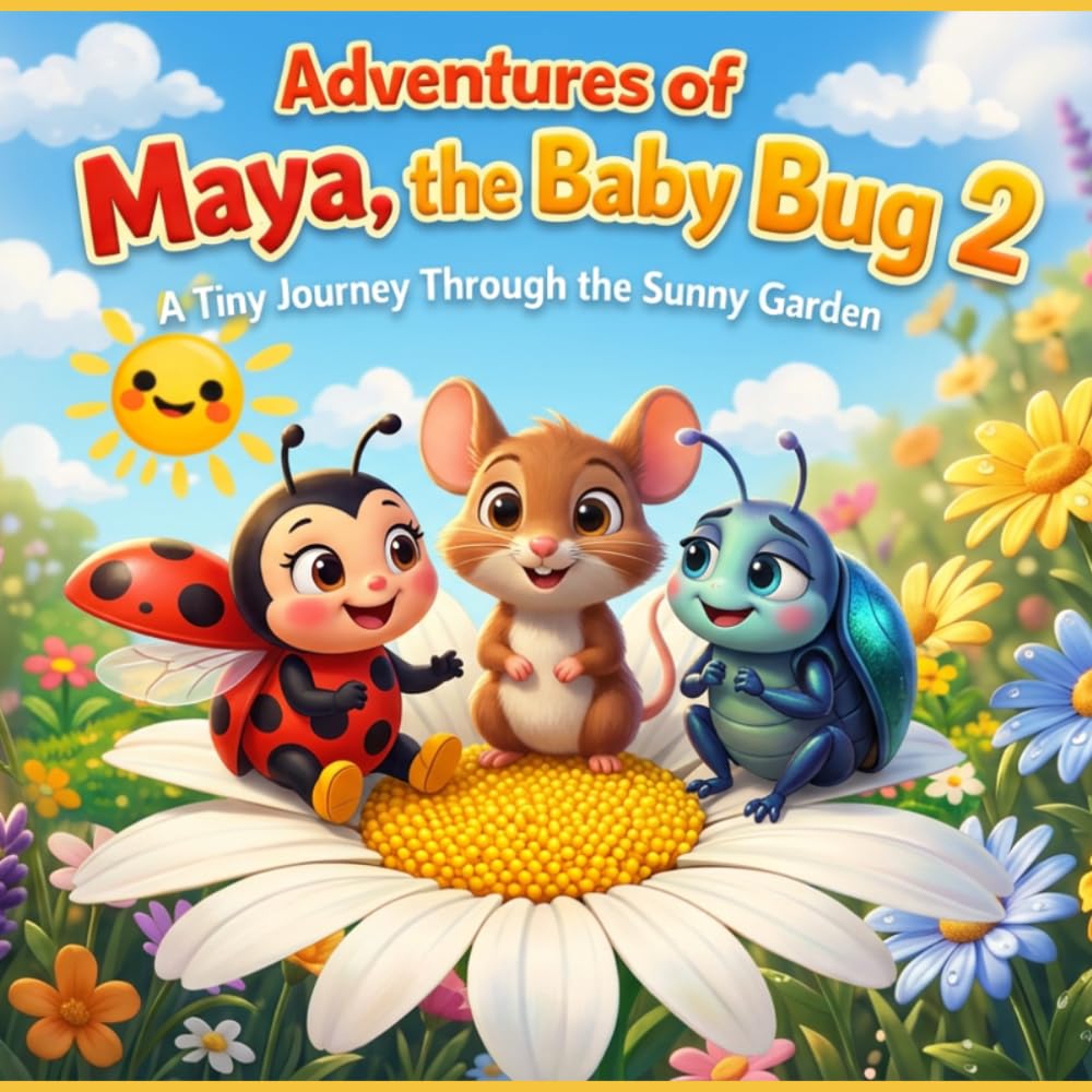 Adventures of Maya, the Baby Bug 2: A Tiny Journey Through the Sunny Garden