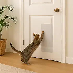 Proteção para Portas Contra Arranhões Mabuu Pet - 3 Folhas