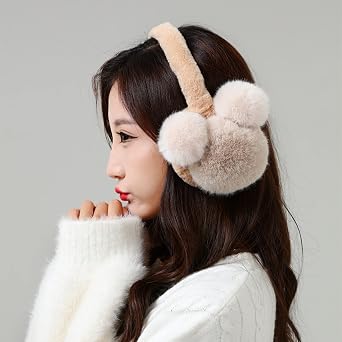 Earmuffs Winter Women Ear Warmer Cute EarlapA,