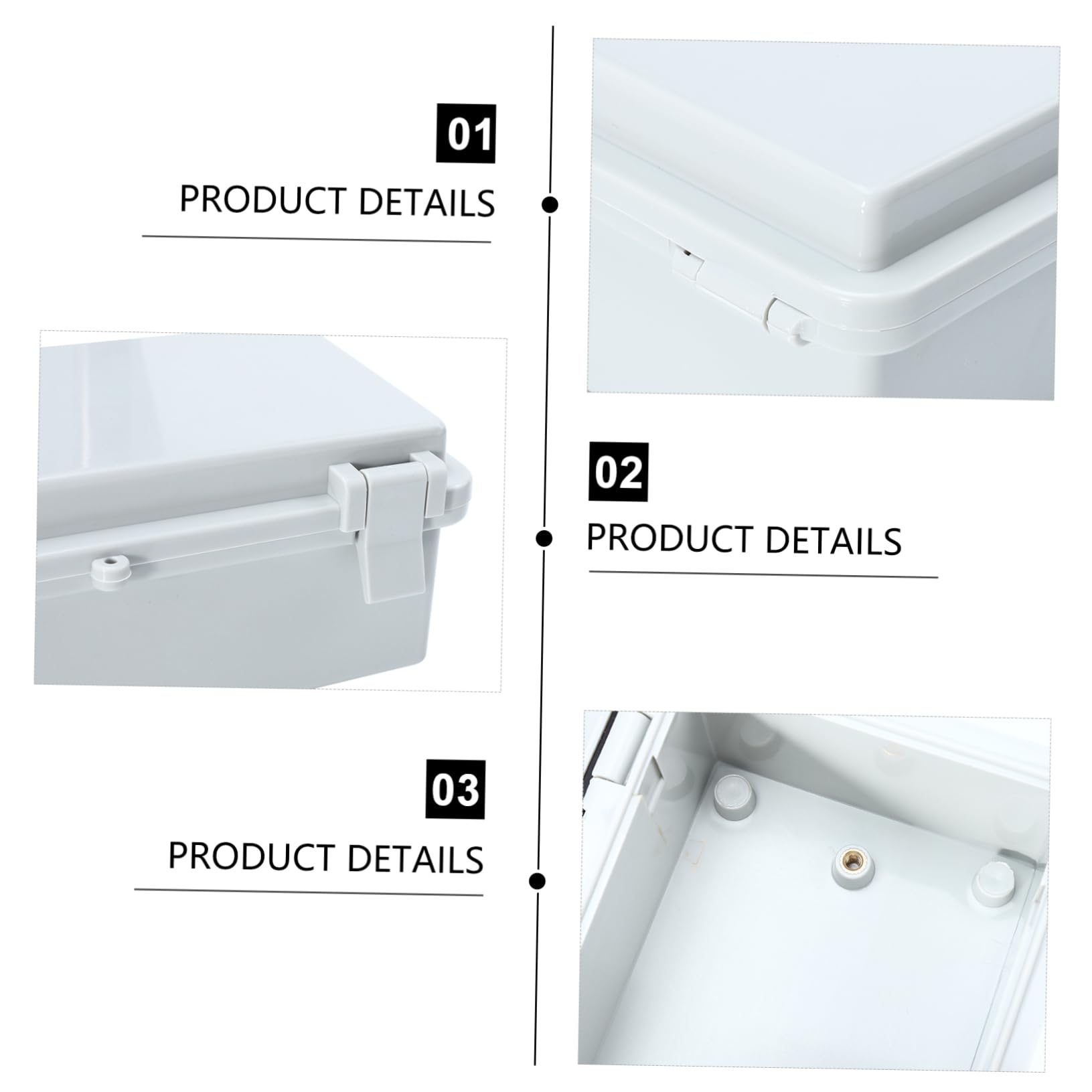 2 Piezas Caja De Conexiones Impermeable Unión Cubrir Sello Conector Eléctrico a Prueba De Agua Cubierta Del Cable De Extensión a Prueba Del Clima Abdominales