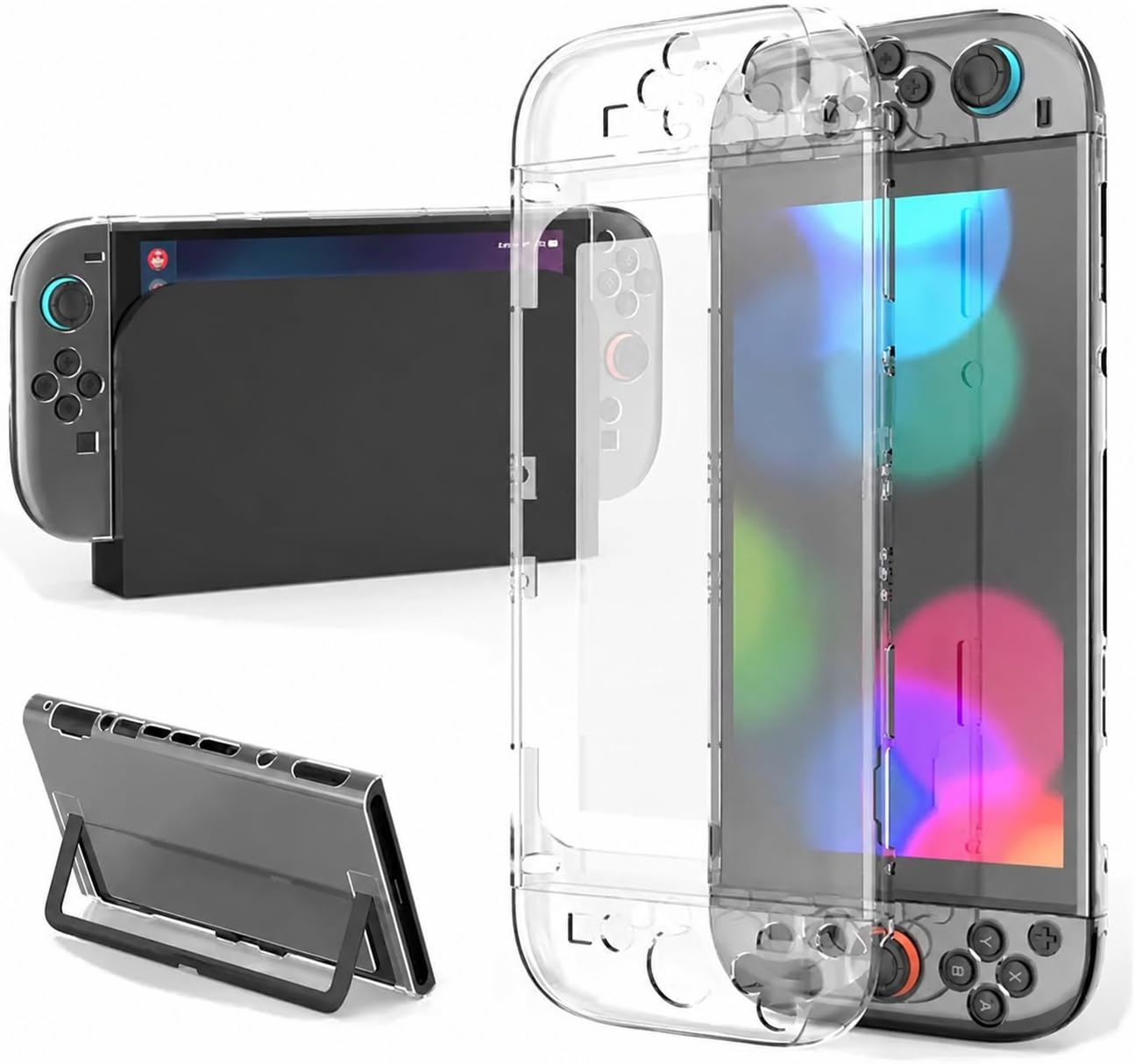 EXTREMEGRIPPRO Case and Tempered Glass Screen Protector Bundle for Nintendo Switch 2, Shockproof, HD, Travel Storage
