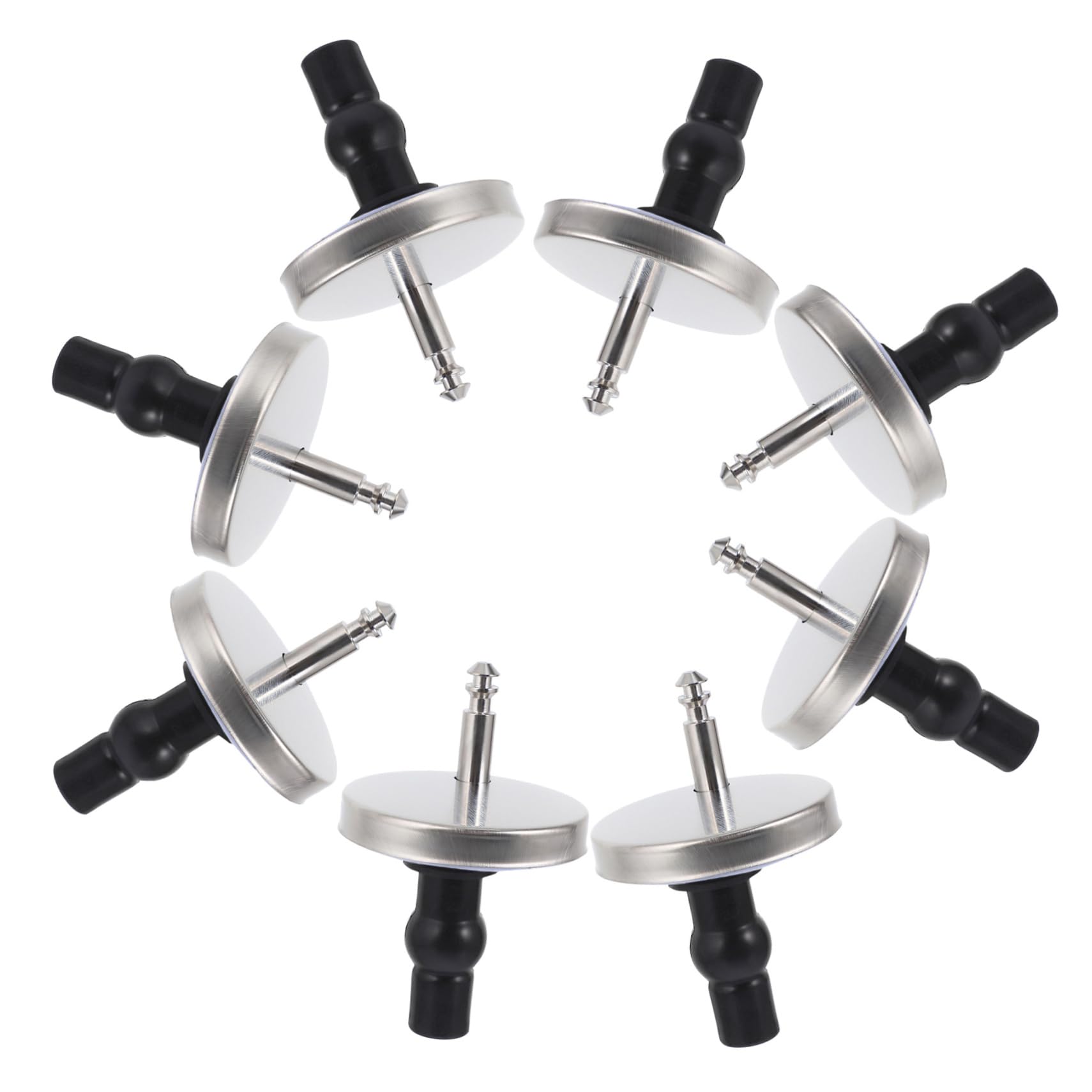 Hemobllo 32piezas Tornillos De Acero Inoxidable para Asiento De Inodoro De Fijaciones Accesorios De Reemplazo para Tapa De Inodoro Instalación Fácil y Duradera