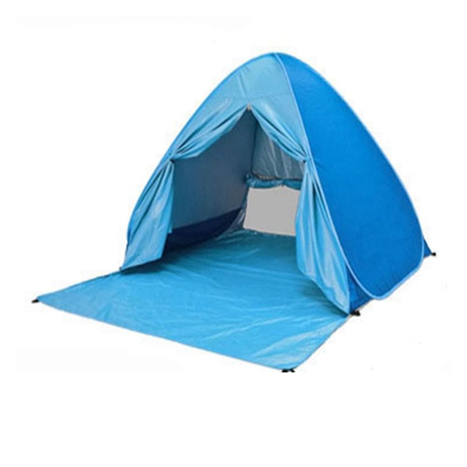 SQFZLL Carpa Automático de Apertura rápida al Aire Libre Camping turista UV50 + protección portátil Picnic Ultraligero tamaño XL Pop-Up Tienda de Playa autoabierta (Color : Blue)