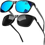 KANASTAL Polarized Sunglasses for Women Men Rectangular Womens Sunglasses with Al-Mg Temples Sun Glasses UV400 Protection